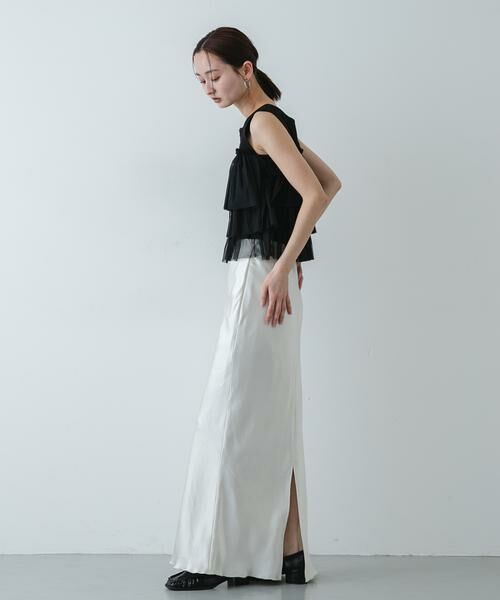 SENSE OF PLACE by URBAN RESEARCH / センスオブプレイス バイ アーバンリサーチ ニット・セーター | 『洗濯可』ダブルジップフリルニットトップ | 詳細24