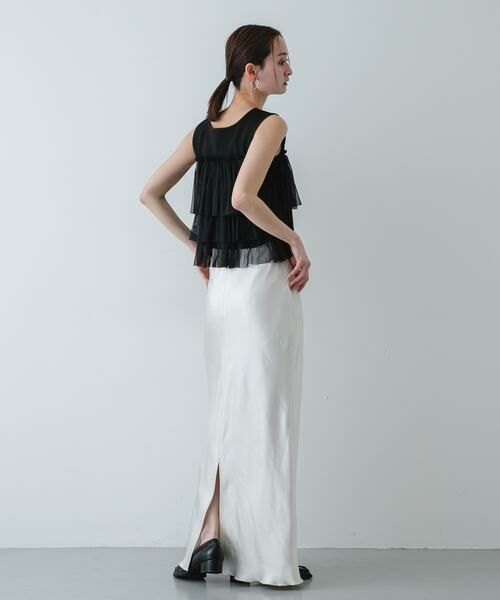 SENSE OF PLACE by URBAN RESEARCH / センスオブプレイス バイ アーバンリサーチ ニット・セーター | 『洗濯可』ダブルジップフリルニットトップ | 詳細25