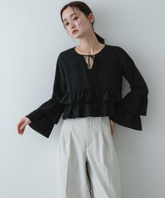 SENSE OF PLACE by URBAN RESEARCH / センスオブプレイス バイ アーバンリサーチ シャツ・ブラウス | ダブルフリルブラウス