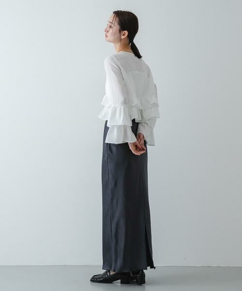 SENSE OF PLACE by URBAN RESEARCH / センスオブプレイス バイ アーバンリサーチ シャツ・ブラウス | ダブルフリルブラウス | 詳細6