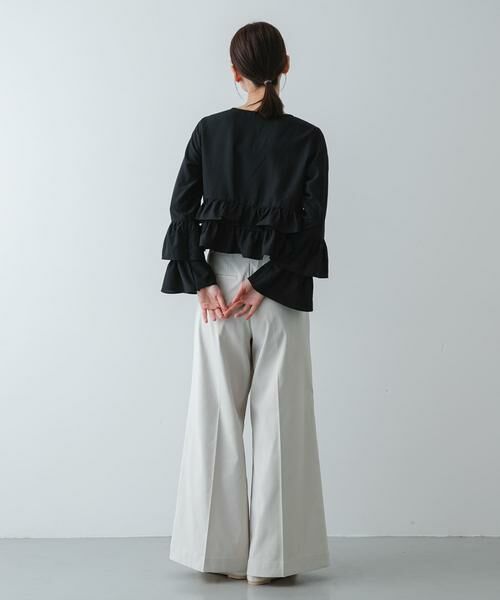 SENSE OF PLACE by URBAN RESEARCH / センスオブプレイス バイ アーバンリサーチ シャツ・ブラウス | ダブルフリルブラウス | 詳細14