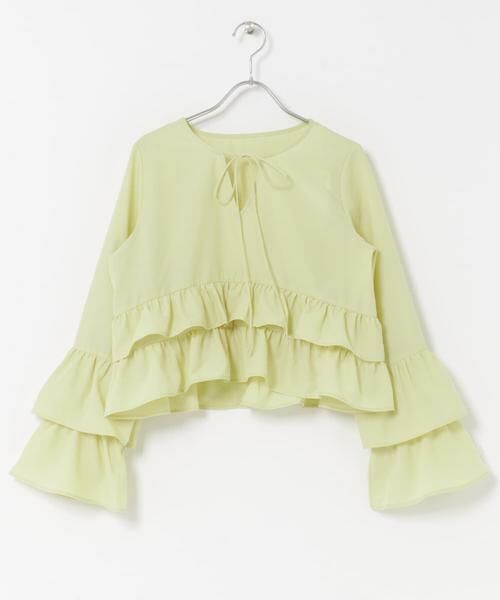 SENSE OF PLACE by URBAN RESEARCH / センスオブプレイス バイ アーバンリサーチ シャツ・ブラウス | ダブルフリルブラウス | 詳細22