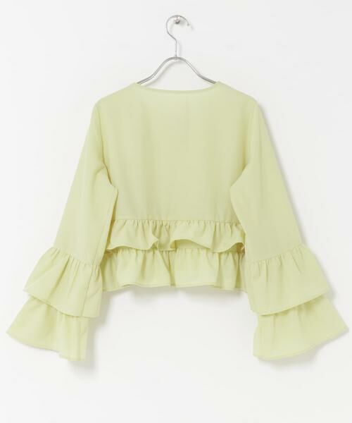 SENSE OF PLACE by URBAN RESEARCH / センスオブプレイス バイ アーバンリサーチ シャツ・ブラウス | ダブルフリルブラウス | 詳細24