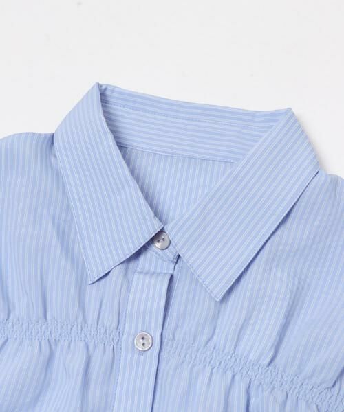 SENSE OF PLACE by URBAN RESEARCH / センスオブプレイス バイ アーバンリサーチ シャツ・ブラウス | クロップドペプラムシャーリングシャツ | 詳細7