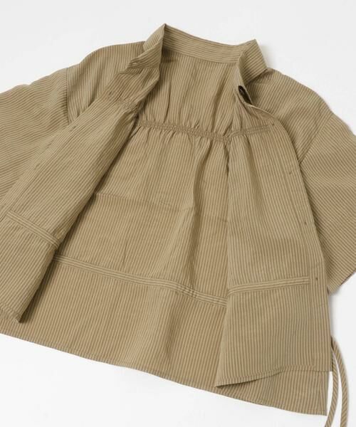 SENSE OF PLACE by URBAN RESEARCH / センスオブプレイス バイ アーバンリサーチ シャツ・ブラウス | クロップドペプラムシャーリングシャツ | 詳細26