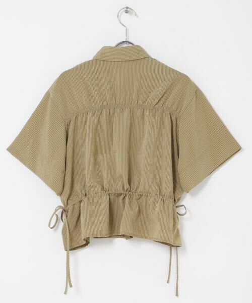 SENSE OF PLACE by URBAN RESEARCH / センスオブプレイス バイ アーバンリサーチ シャツ・ブラウス | クロップドペプラムシャーリングシャツ | 詳細27