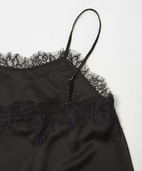 SENSE OF PLACE by URBAN RESEARCH / センスオブプレイス バイ アーバンリサーチ キャミソール・チューブトップ | サテンレースアシメキャミソール | 詳細26
