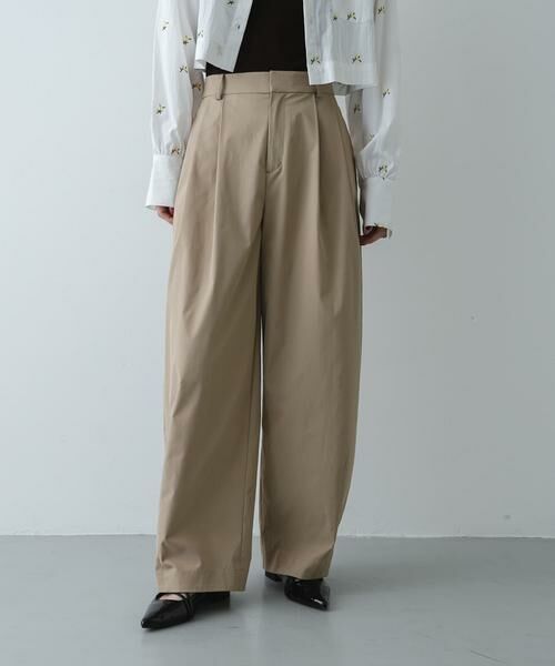 SENSE OF PLACE by URBAN RESEARCH / センスオブプレイス バイ アーバンリサーチ その他パンツ | コクーンパンツ(ベージュ)