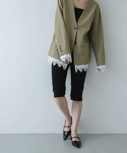 SENSE OF PLACE by URBAN RESEARCH / センスオブプレイス バイ アーバンリサーチ その他パンツ | ストレッチカプリパンツ | 詳細8