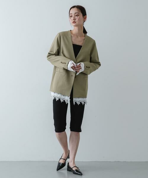 SENSE OF PLACE by URBAN RESEARCH / センスオブプレイス バイ アーバンリサーチ その他パンツ | ストレッチカプリパンツ | 詳細12