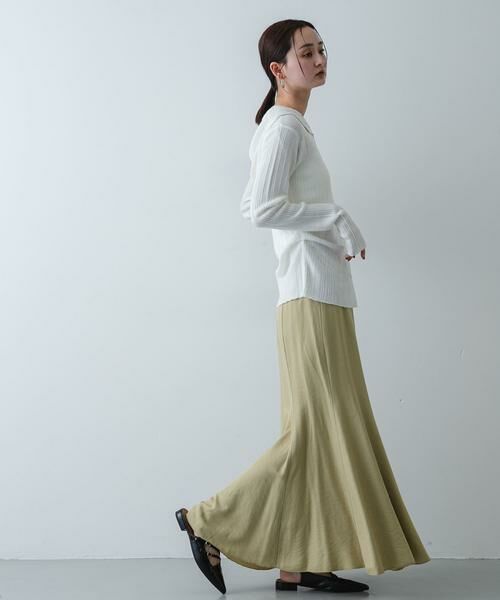 SENSE OF PLACE by URBAN RESEARCH / センスオブプレイス バイ アーバンリサーチ スカート | マーメイドマキシスカート | 詳細13