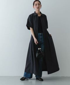 SENSE OF PLACE by URBAN RESEARCH / センスオブプレイス バイ アーバンリサーチ ワンピース | 『UR TECH DRYLUXE』リネンライクワンピース