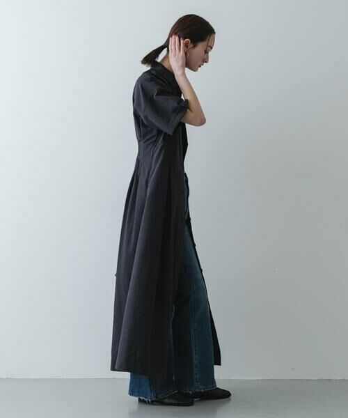 SENSE OF PLACE by URBAN RESEARCH / センスオブプレイス バイ アーバンリサーチ ワンピース | 『UR TECH DRYLUXE』リネンライクワンピース | 詳細11