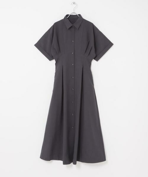 SENSE OF PLACE by URBAN RESEARCH / センスオブプレイス バイ アーバンリサーチ ワンピース | 『UR TECH DRYLUXE』リネンライクワンピース | 詳細13