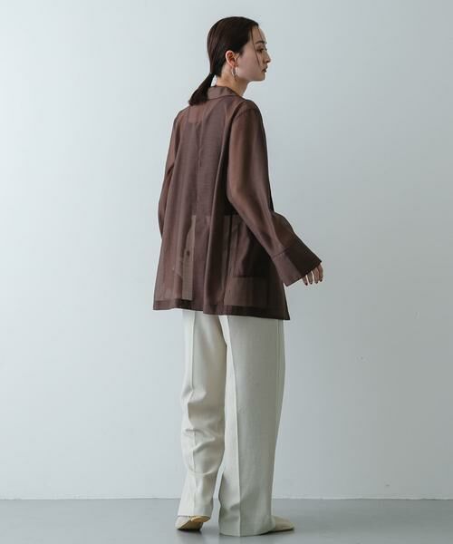 SENSE OF PLACE by URBAN RESEARCH / センスオブプレイス バイ アーバンリサーチ その他アウター | シアーテーラードジャケット | 詳細6