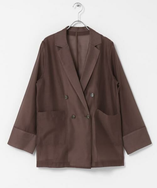 SENSE OF PLACE by URBAN RESEARCH / センスオブプレイス バイ アーバンリサーチ その他アウター | シアーテーラードジャケット | 詳細7