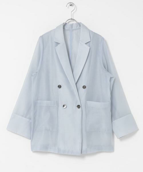 SENSE OF PLACE by URBAN RESEARCH / センスオブプレイス バイ アーバンリサーチ その他アウター | シアーテーラードジャケット | 詳細14
