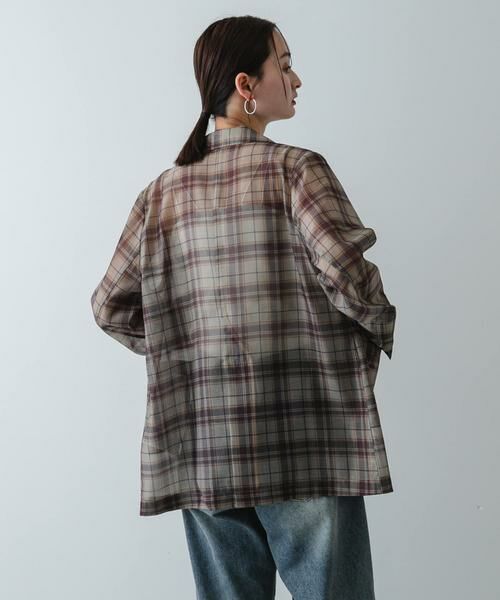 SENSE OF PLACE by URBAN RESEARCH / センスオブプレイス バイ アーバンリサーチ その他アウター | シアーテーラードジャケット | 詳細21