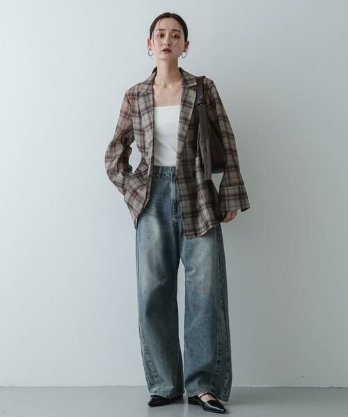 SENSE OF PLACE by URBAN RESEARCH / センスオブプレイス バイ アーバンリサーチ その他アウター | シアーテーラードジャケット | 詳細22