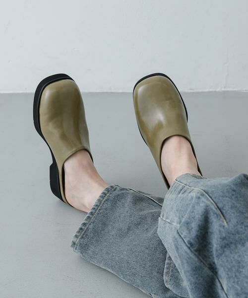 SENSE OF PLACE by URBAN RESEARCH / センスオブプレイス バイ アーバンリサーチ シューズ | スクエアボリュームサボ | 詳細2