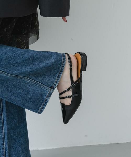 SENSE OF PLACE by URBAN RESEARCH / センスオブプレイス バイ アーバンリサーチ シューズ | ベルトデザインミュール | 詳細1