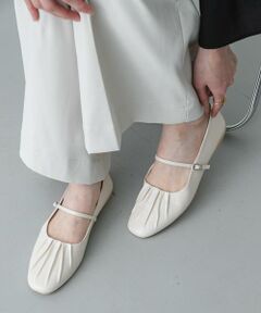 SENSE OF PLACE by URBAN RESEARCH / センスオブプレイス バイ アーバンリサーチ パンプス | ギャザーフラットパンプス