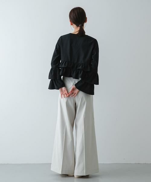 SENSE OF PLACE by URBAN RESEARCH / センスオブプレイス バイ アーバンリサーチ パンプス | ギャザーフラットパンプス | 詳細4