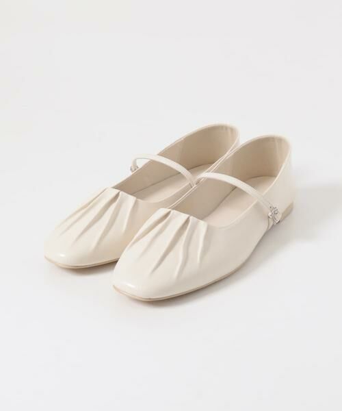 SENSE OF PLACE by URBAN RESEARCH / センスオブプレイス バイ アーバンリサーチ パンプス | ギャザーフラットパンプス | 詳細5