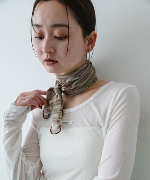 SENSE OF PLACE by URBAN RESEARCH / センスオブプレイス バイ アーバンリサーチ バンダナ・スカーフ | シアースカーフ | 詳細1