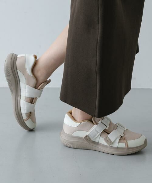 SENSE OF PLACE by URBAN RESEARCH / センスオブプレイス バイ アーバンリサーチ サンダル | SHAKA　FREE SLIDER WEB GEF（アイボリー）