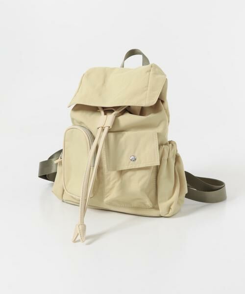 SENSE OF PLACE by URBAN RESEARCH / センスオブプレイス バイ アーバンリサーチ リュック・バックパック | 撥水マルチポケットナイロンリュック | 詳細8