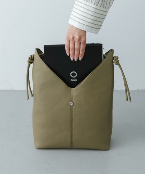 SENSE OF PLACE by URBAN RESEARCH / センスオブプレイス バイ アーバンリサーチ ショルダーバッグ | サイドコードミドルバッグ（カーキ）