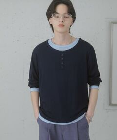 SENSE OF PLACE by URBAN RESEARCH / センスオブプレイス バイ アーバンリサーチ Tシャツ | フェイクレイヤードロングTシャツ