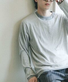 SENSE OF PLACE by URBAN RESEARCH / センスオブプレイス バイ アーバンリサーチ Tシャツ | フェイクレイヤードロングTシャツ