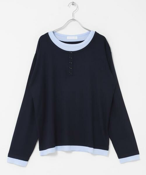 SENSE OF PLACE by URBAN RESEARCH / センスオブプレイス バイ アーバンリサーチ Tシャツ | フェイクレイヤードロングTシャツ | 詳細10