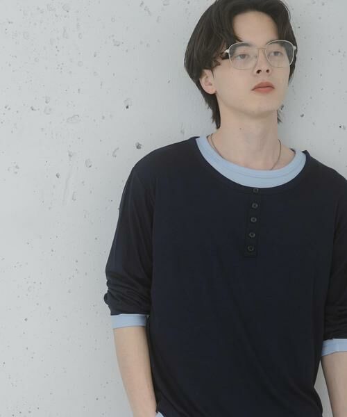 SENSE OF PLACE by URBAN RESEARCH / センスオブプレイス バイ アーバンリサーチ Tシャツ | フェイクレイヤードロングTシャツ | 詳細2