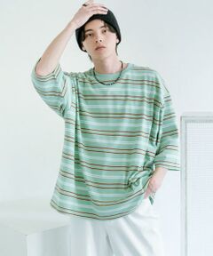 SENSE OF PLACE by URBAN RESEARCH / センスオブプレイス バイ アーバンリサーチ Tシャツ | ボーダーエクストラルーズTシャツ