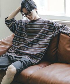 SENSE OF PLACE by URBAN RESEARCH / センスオブプレイス バイ アーバンリサーチ Tシャツ | ボーダーエクストラルーズTシャツ