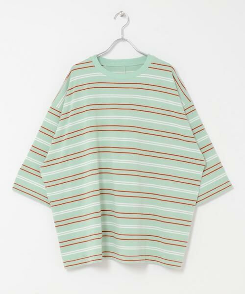 SENSE OF PLACE by URBAN RESEARCH / センスオブプレイス バイ アーバンリサーチ Tシャツ | ボーダーエクストラルーズTシャツ | 詳細7