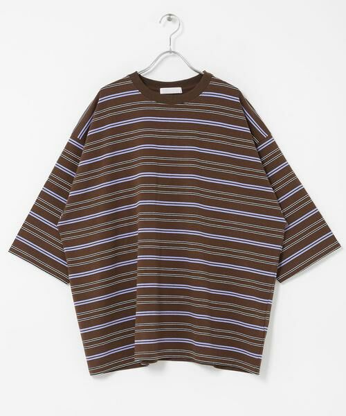SENSE OF PLACE by URBAN RESEARCH / センスオブプレイス バイ アーバンリサーチ Tシャツ | ボーダーエクストラルーズTシャツ | 詳細10