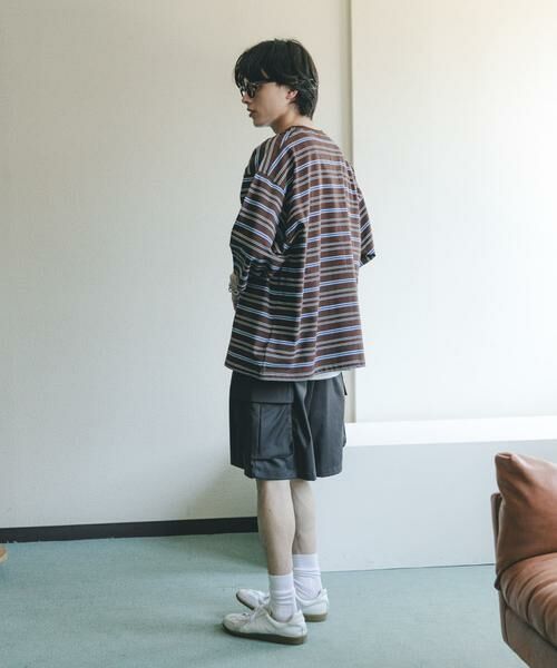 SENSE OF PLACE by URBAN RESEARCH / センスオブプレイス バイ アーバンリサーチ Tシャツ | ボーダーエクストラルーズTシャツ | 詳細9