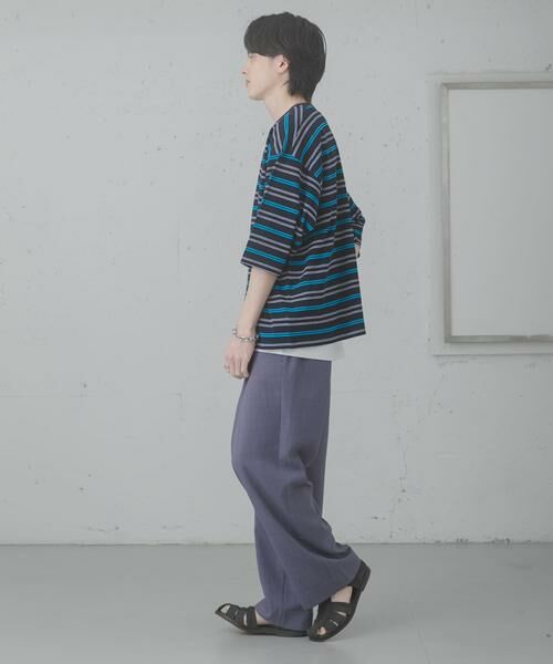 SENSE OF PLACE by URBAN RESEARCH / センスオブプレイス バイ アーバンリサーチ Tシャツ | ボーダーエクストラルーズTシャツ | 詳細20