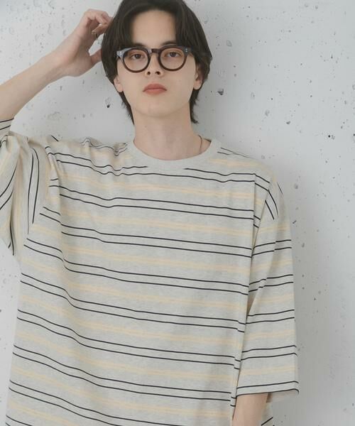 SENSE OF PLACE by URBAN RESEARCH / センスオブプレイス バイ アーバンリサーチ Tシャツ | ボーダーエクストラルーズTシャツ | 詳細27