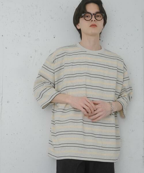 SENSE OF PLACE by URBAN RESEARCH / センスオブプレイス バイ アーバンリサーチ Tシャツ | ボーダーエクストラルーズTシャツ | 詳細28