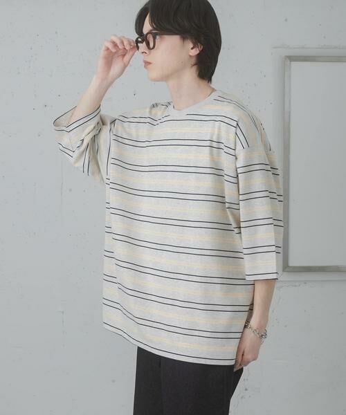 SENSE OF PLACE by URBAN RESEARCH / センスオブプレイス バイ アーバンリサーチ Tシャツ | ボーダーエクストラルーズTシャツ | 詳細30