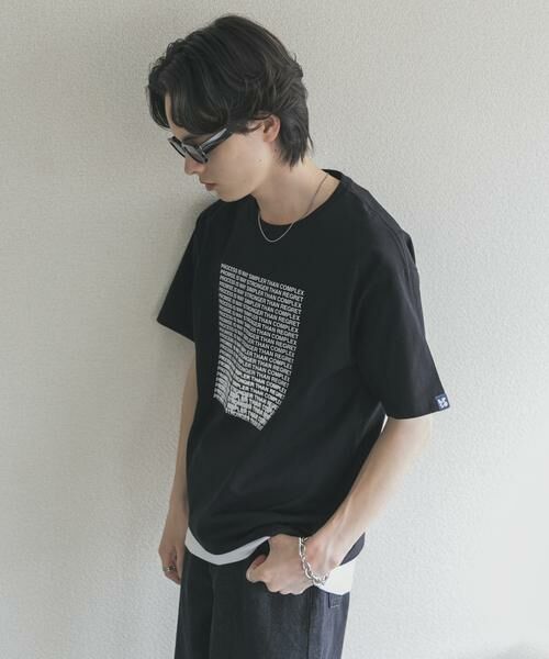 SENSE OF PLACE by URBAN RESEARCH / センスオブプレイス バイ アーバンリサーチ Tシャツ | 『別注』LOVE POP STUDIO×SENSE OF PLACE SHORT-SLEEVE T-SHIRTS（ブラック）