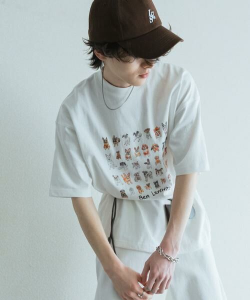 SENSE OF PLACE by URBAN RESEARCH / センスオブプレイス バイ アーバンリサーチ Tシャツ | 『別注』Ben Lenovitz×SENSE OF PLACE　SHORT-SLEEVE T-SHIRTS | 詳細3