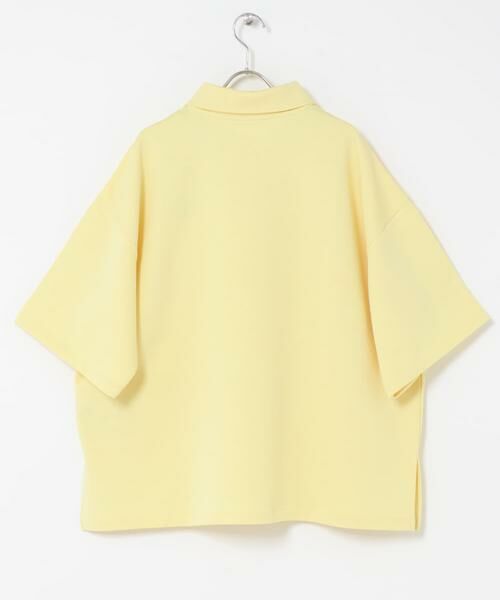 SENSE OF PLACE by URBAN RESEARCH / センスオブプレイス バイ アーバンリサーチ Tシャツ | ダンボールポンチハーフジップショートスリーブTシャツ | 詳細12