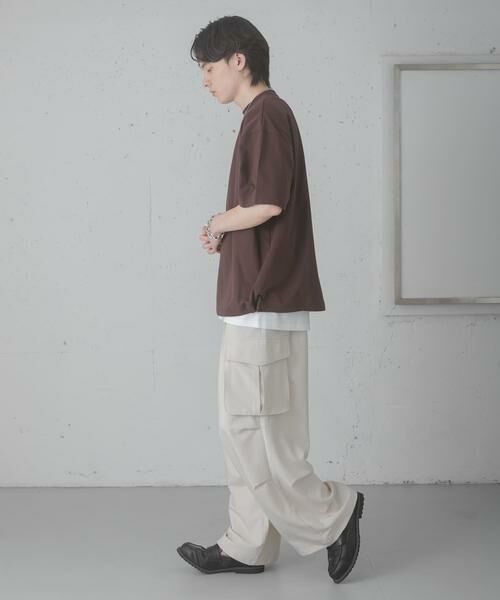 SENSE OF PLACE by URBAN RESEARCH / センスオブプレイス バイ アーバンリサーチ Tシャツ | 『接触冷感/イージーケア』クイックドライアソートドローコードショートスリーブ Tシャツ | 詳細13