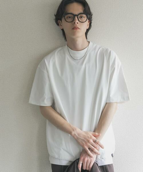 SENSE OF PLACE by URBAN RESEARCH / センスオブプレイス バイ アーバンリサーチ Tシャツ | 『接触冷感/イージーケア』クイックドライアソートドローコードショートスリーブ Tシャツ | 詳細13